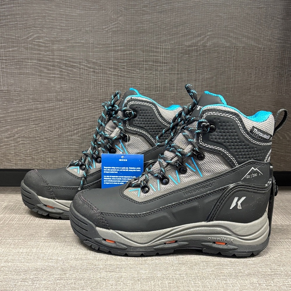 Women's Korkers Verglas Ridge Winter Boots w/Snowtrac & Icetrac Soles - Size 6